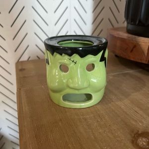 Frankenstein Halloween votive candle holder